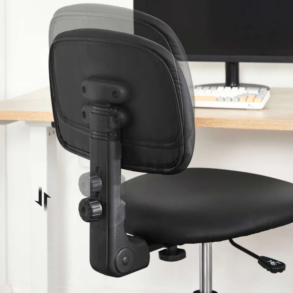 Clearance SONGMICS Tabouret rotatif noir Blanc