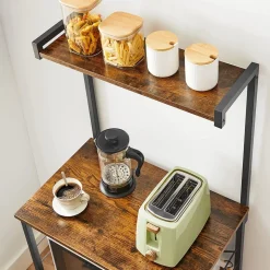 Best SONGMICS Étagère à 5 niveaux argent