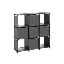 Hot SONGMICS Étagère 5 boîtes noir Blanc