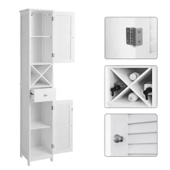 Online SONGMICS Étagère 11 cases blanc