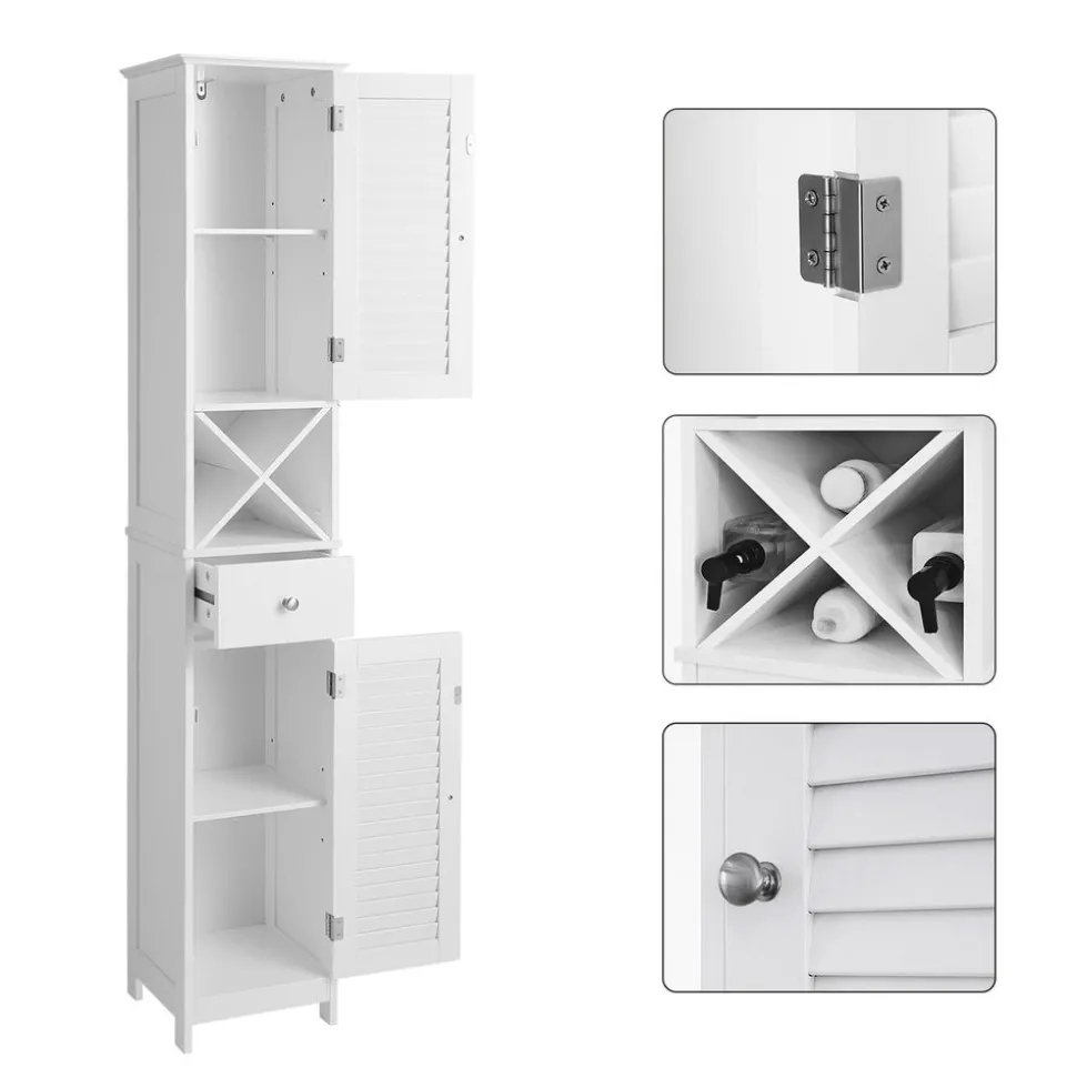 Online SONGMICS Étagère 11 cases blanc