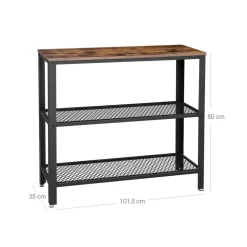 Cheap SONGMICS Étagère 10 cases blanc