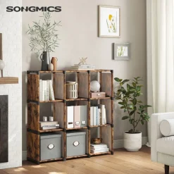 Best Sale SONGMICS Étagère 9 casiers noir