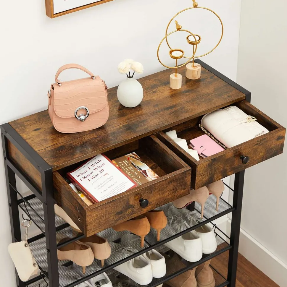 Cheap SONGMICS Étagère à chaussures Noir