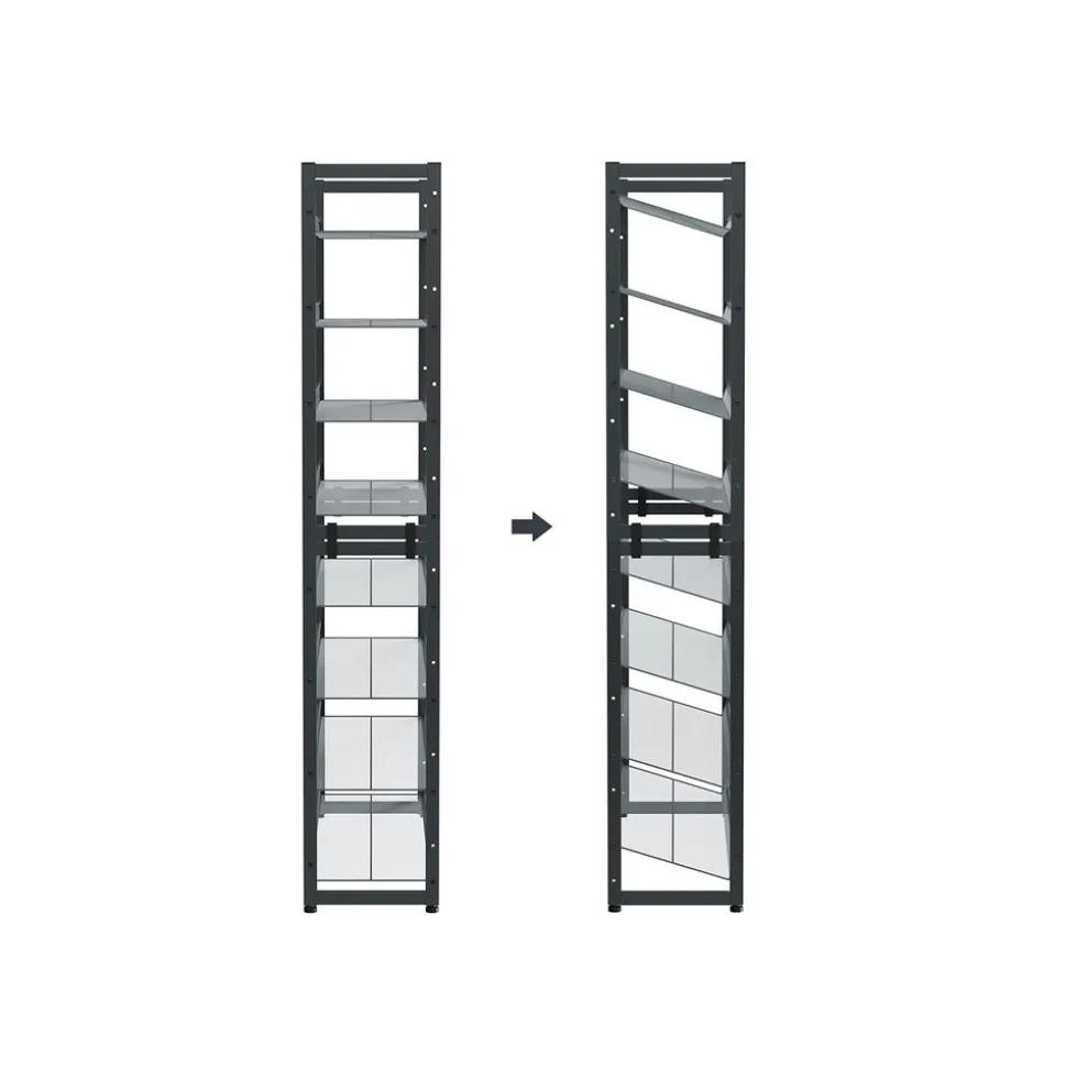 Store SONGMICS Étagère à chaussures 8 niveaux