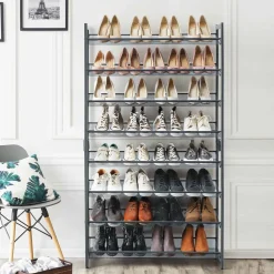 Store SONGMICS Étagère à chaussures 8 niveaux