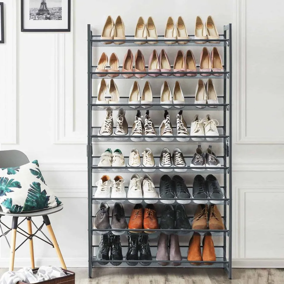 Store SONGMICS Étagère à chaussures 8 niveaux