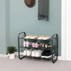 Flash Sale SONGMICS Étagère à chaussures 3 niveaux Gris