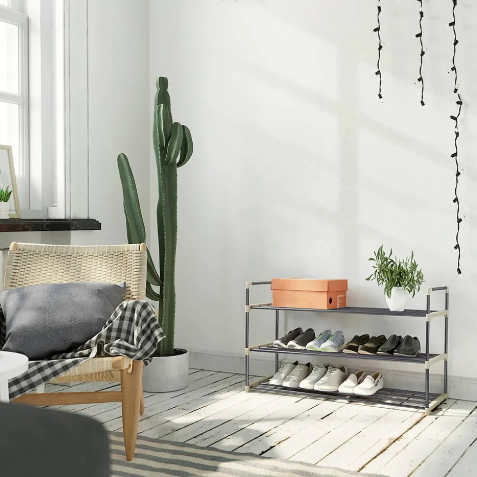 Best Sale SONGMICS Étagère à chaussures 3 niveaux