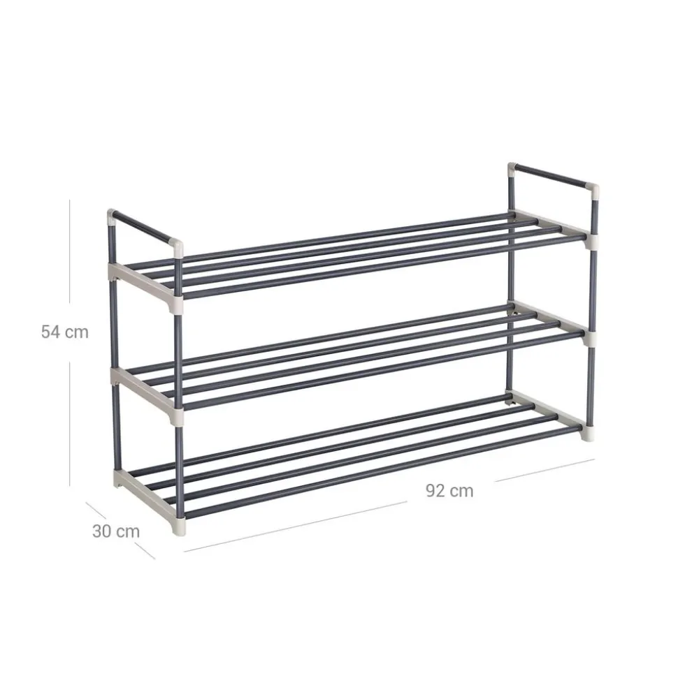 Best Sale SONGMICS Étagère à chaussures 3 niveaux
