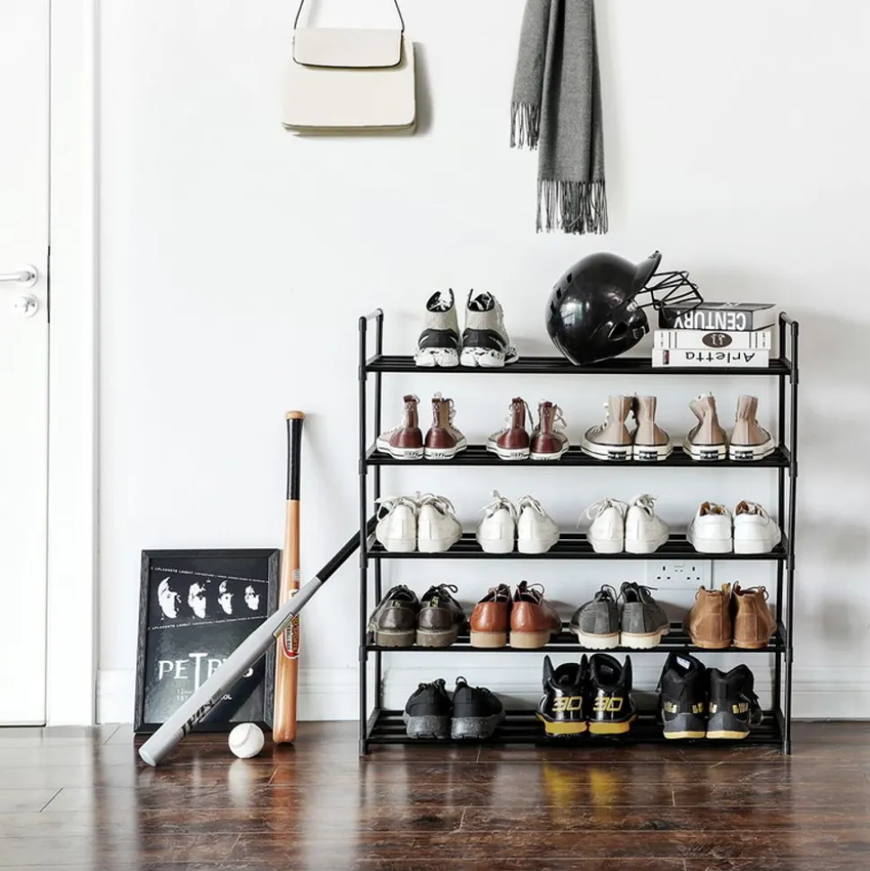 Sale SONGMICS Étagère à chaussures 5 niveaux