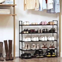 Sale SONGMICS Étagère à chaussures 5 niveaux