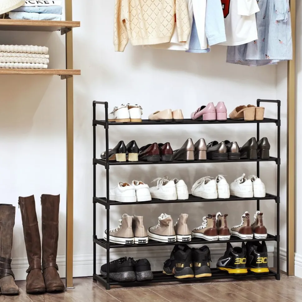 Sale SONGMICS Étagère à chaussures 5 niveaux