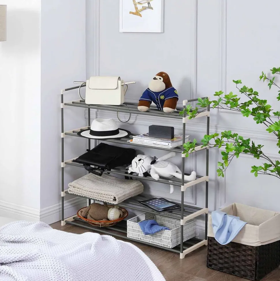 Sale SONGMICS Étagère à chaussures 5 niveaux