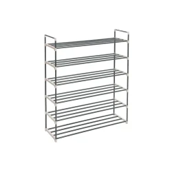 Shop SONGMICS Étagère à chaussures 6 niveaux