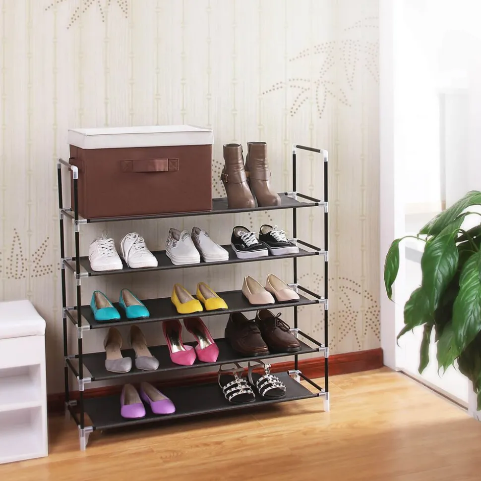 Cheap SONGMICS Étagère à chaussures 5 niveaux