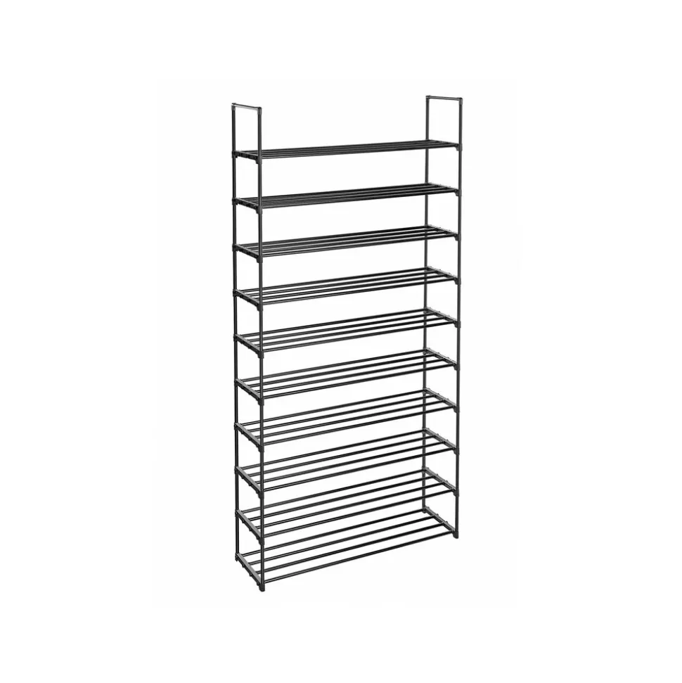 Discount SONGMICS Étagère à chaussures de 10 niveaux gris