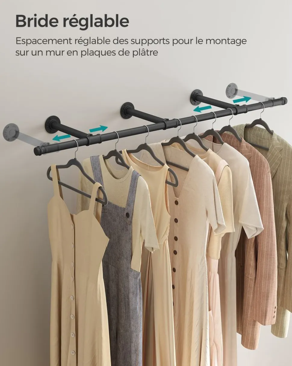 Fashion SONGMICS Étagère à chaussures fine à 6 niveaux Blanc