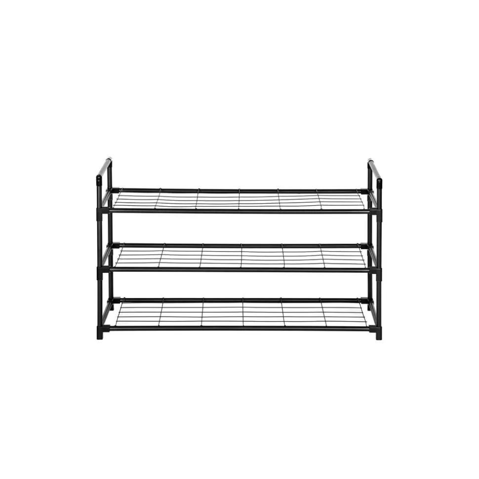 Discount SONGMICS Étagère à chaussures grille 3 niveaux