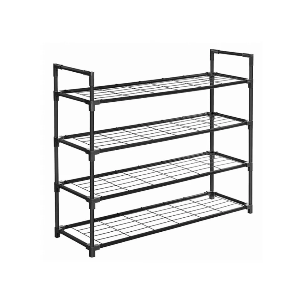 Discount SONGMICS Étagère à chaussures grille 4 niveaux