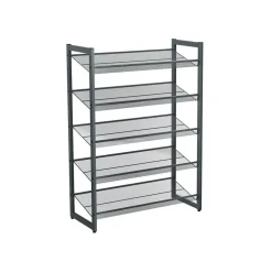 Store SONGMICS Étagère à chaussures maille gris foncé