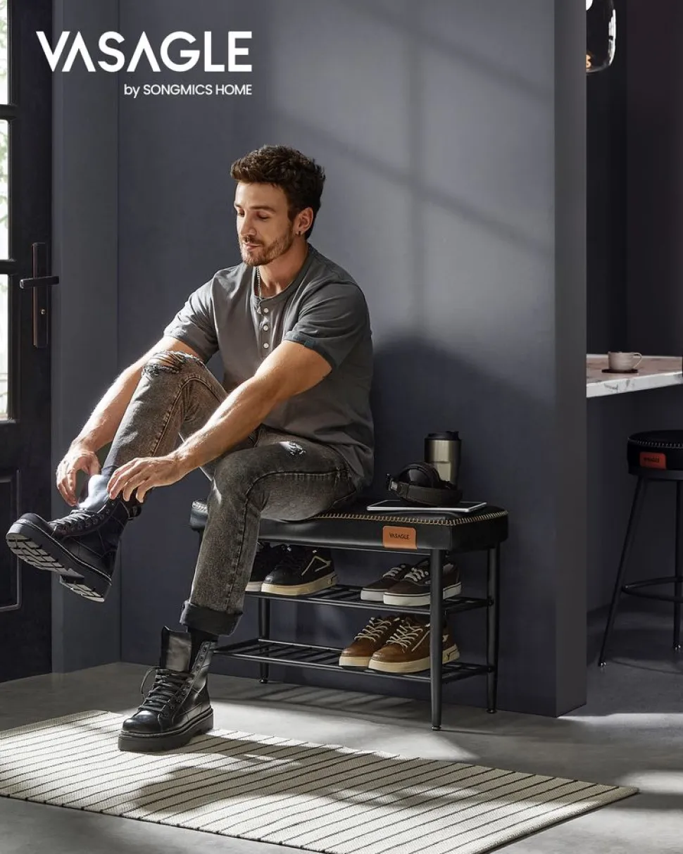 Flash Sale SONGMICS Étagère à chaussures XXL Noir