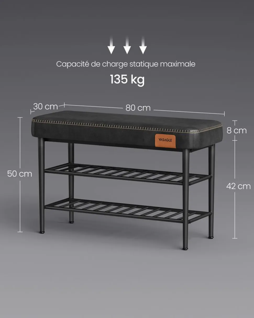 Flash Sale SONGMICS Étagère à chaussures XXL Noir