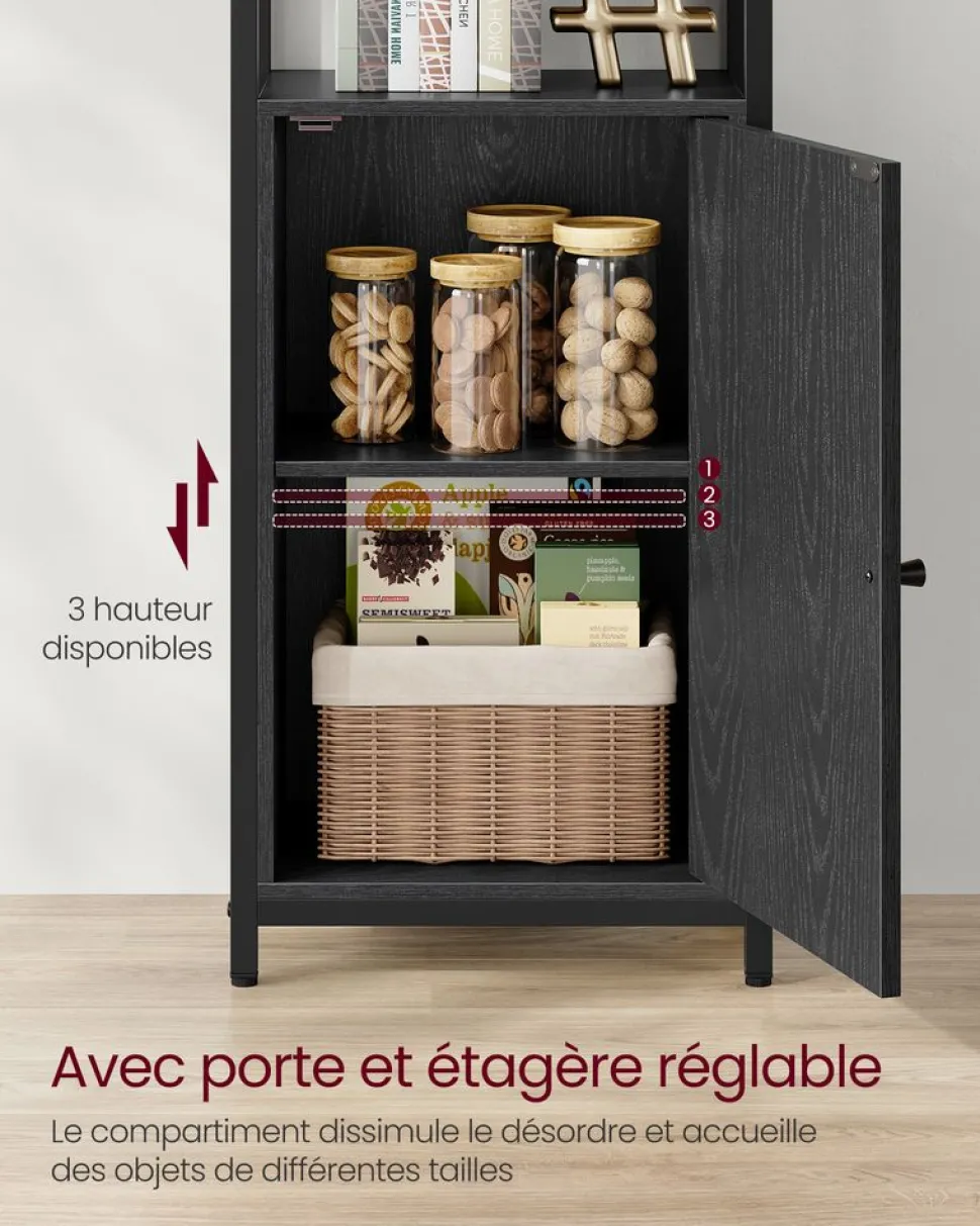 Fashion SONGMICS Étagère à jouets pour enfants 9 boîtes gris tourterelle