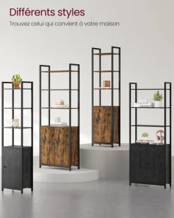 Fashion SONGMICS Étagère à jouets pour enfants 9 boîtes gris tourterelle