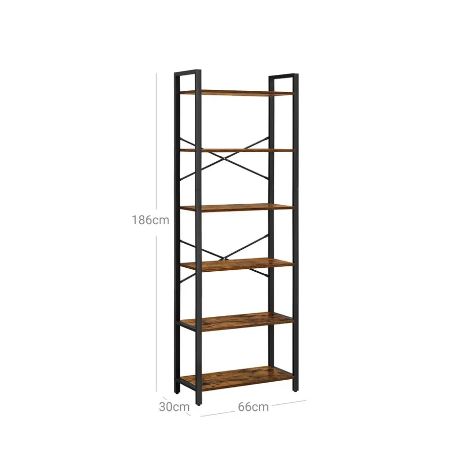 Clearance SONGMICS Étagère 6 niveaux acier