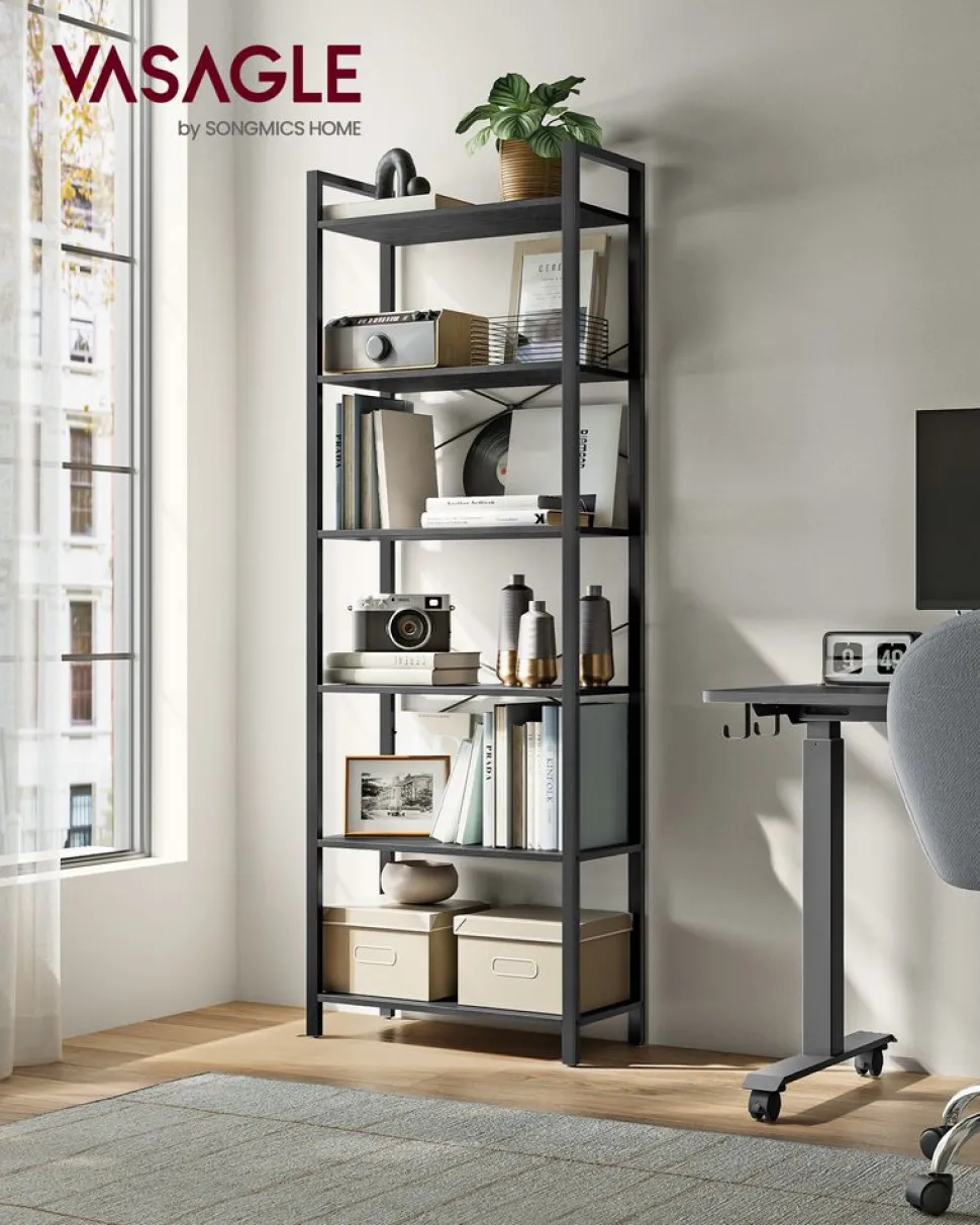 Clearance SONGMICS Étagère 6 niveaux acier