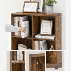 Online SONGMICS Étagère 5 niveaux doré et transparent