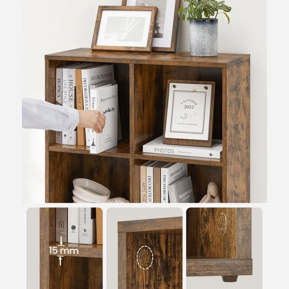 Online SONGMICS Étagère 5 niveaux doré et transparent