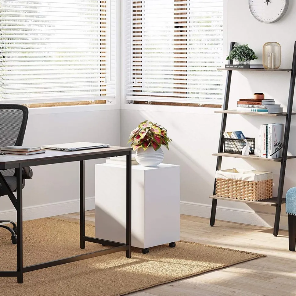 Discount SONGMICS Étagère 4 niveaux grège Noir