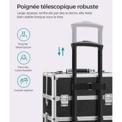 Store SONGMICS Étagère 5 niveaux industriel