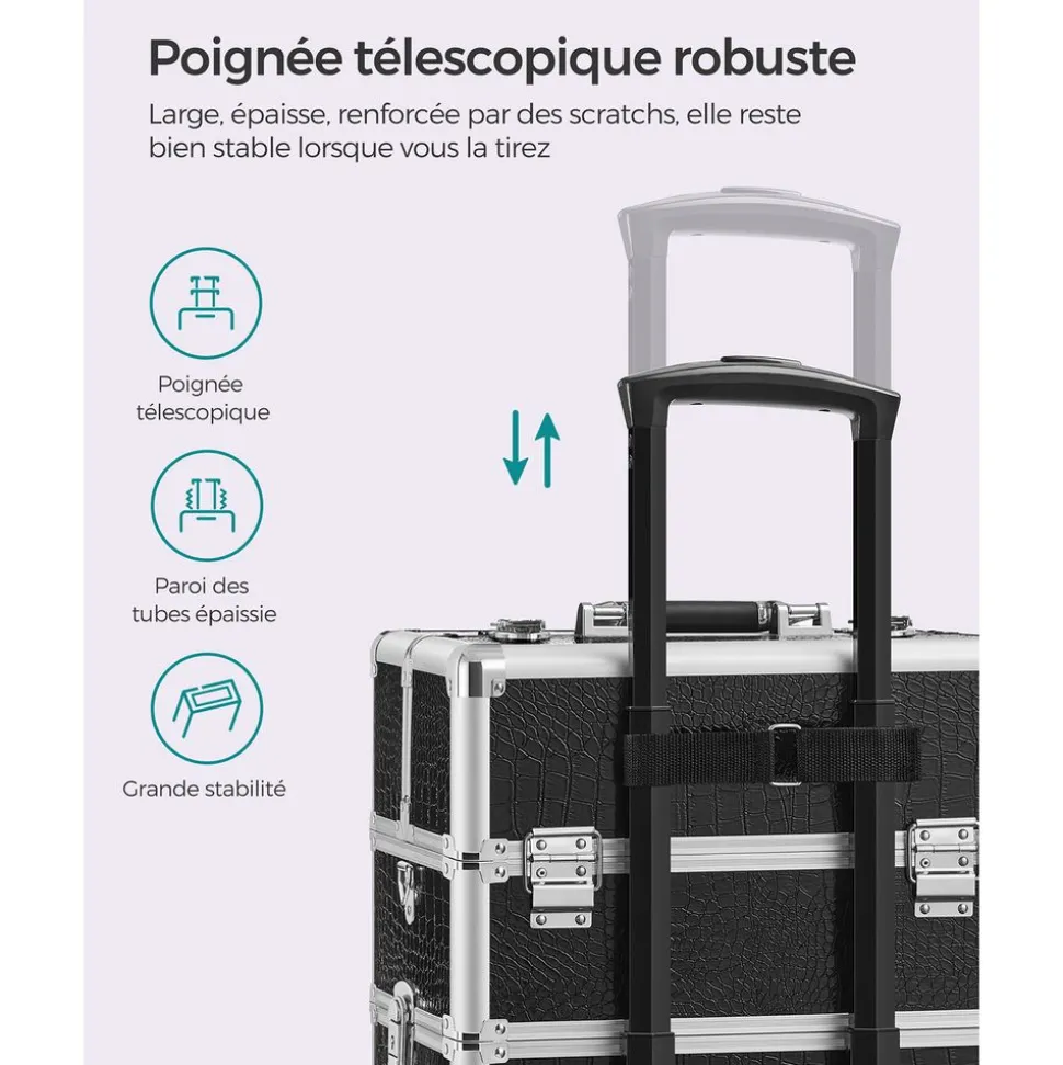 Store SONGMICS Étagère 5 niveaux industriel