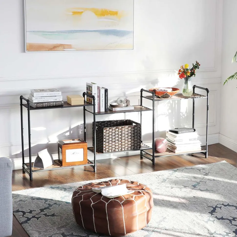 Best SONGMICS Étagère 3 niveaux industriel