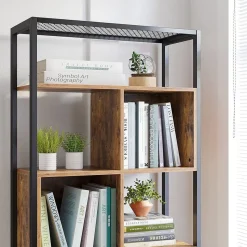 Outlet SONGMICS Étagère 5 niveaux industriel Blanc