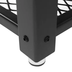 New SONGMICS Étagère 5 niveaux industriel Brun Vintage Noir