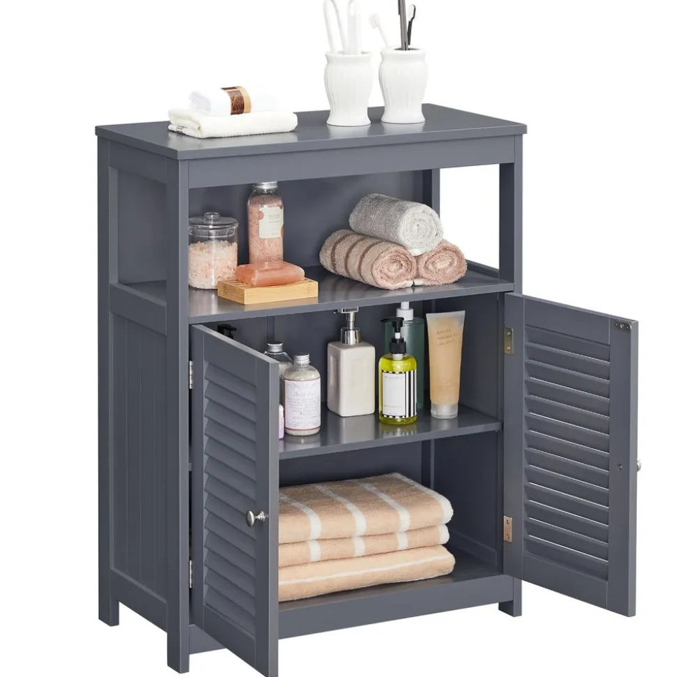 Store SONGMICS Étagère 5 niveaux industriel Brun Vintage Noir