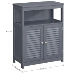 Store SONGMICS Étagère 5 niveaux industriel Brun Vintage Noir