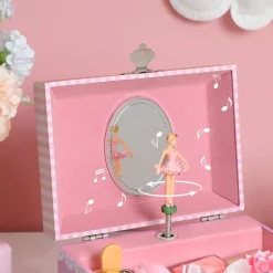 Shop SONGMICS Étagère 4 niveaux verre doré