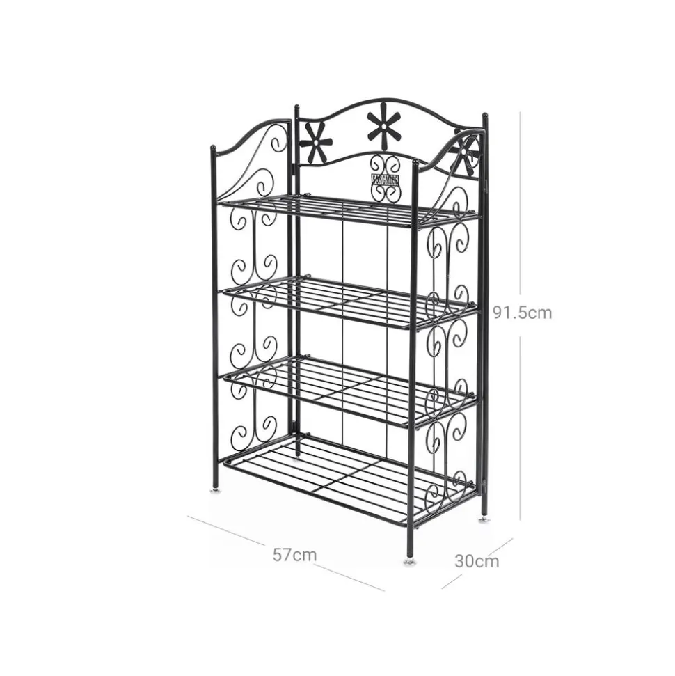 Clearance SONGMICS Étagère à plantes en Fer Blanc