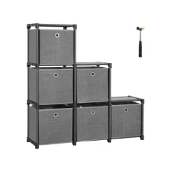 Best SONGMICS Étagère 4 roulettes Blanc