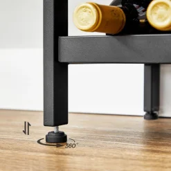 Flash Sale SONGMICS Étagère à vin 20 bouteilles Brun Vintage Noir