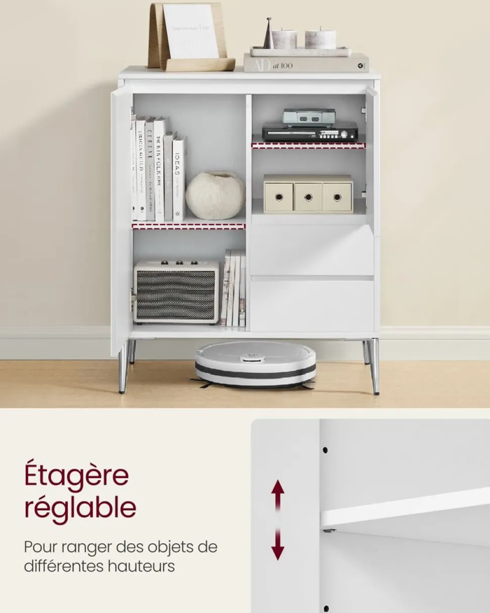 Cheap SONGMICS Étagère boîtes enfant Blanc