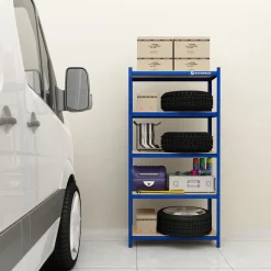 Clearance SONGMICS Étagère charge 1325 kg bleu