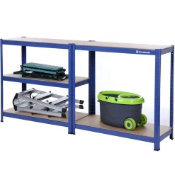 Clearance SONGMICS Étagère charge 1325 kg bleu