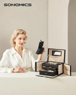 Cheap SONGMICS étagère échelle à 5 niveaux Jaune