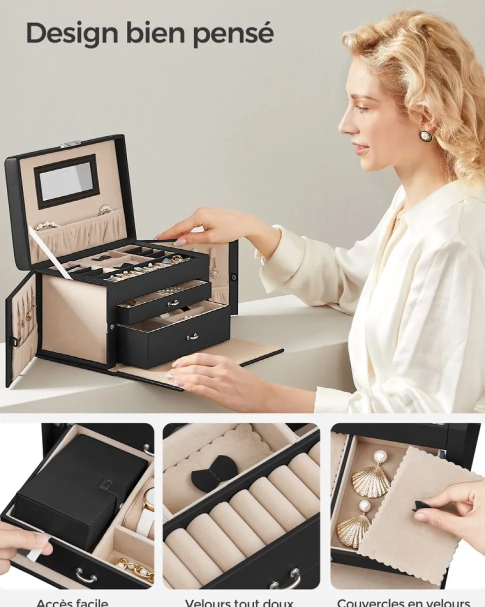 Cheap SONGMICS étagère échelle à 5 niveaux Jaune